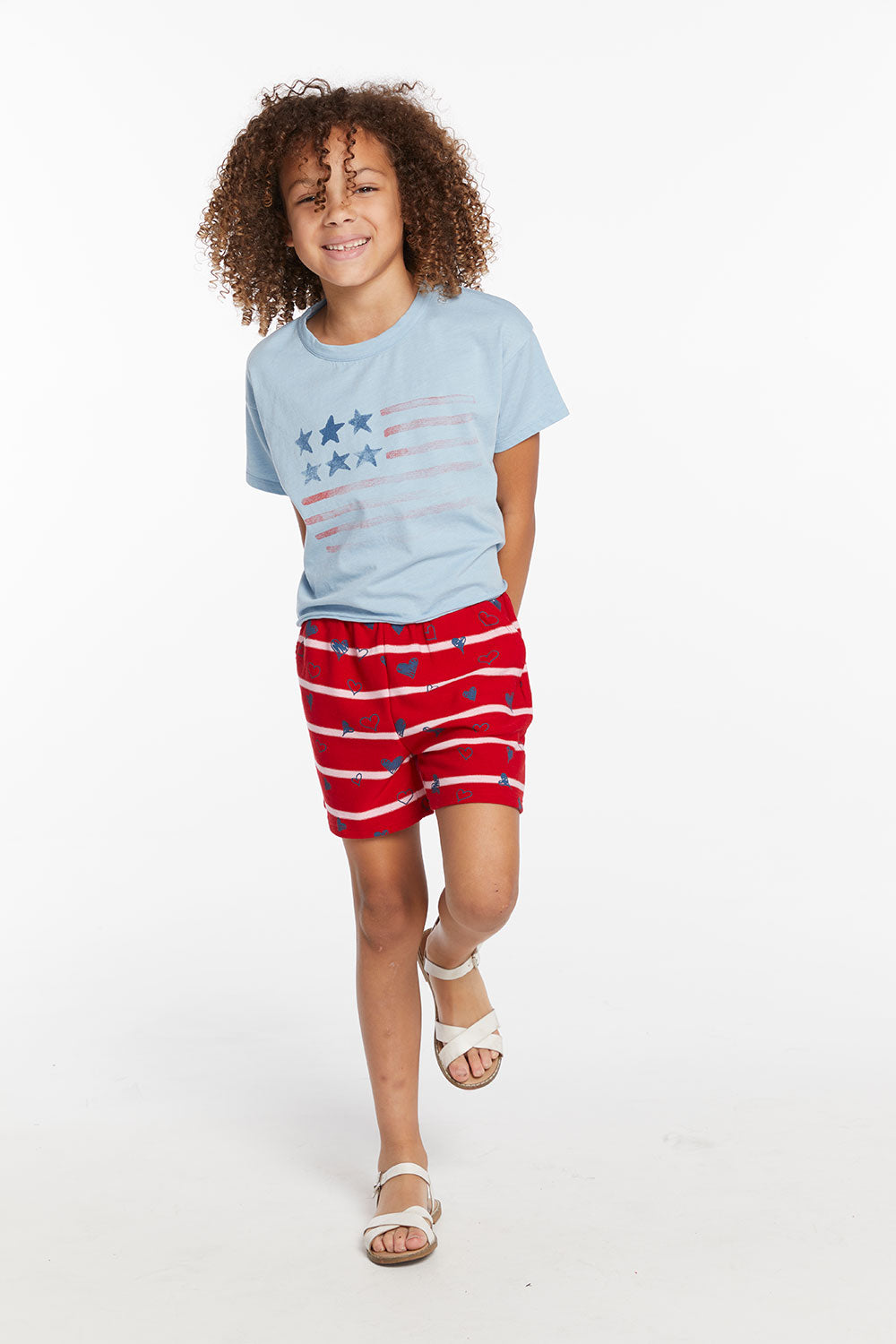 Flag Girls Tee GIRLS chaserbrand