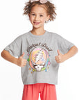 Grateful Dead Airbrushed Steal Your Face Girls Tee Girls chaserbrand