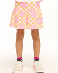 Daisy Check Skirt GIRLS chaserbrand