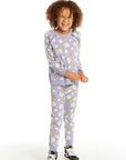Smiley Daisies Slim Joggers GIRLS chaserbrand