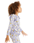 Smiley Daisies Long Sleeve Ruffle Top GIRLS chaserbrand