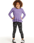 Veronica Purple Long Sleeve Tee GIRLS chaserbrand