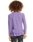 Veronica Purple Long Sleeve Tee GIRLS chaserbrand
