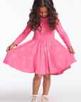 Glitter Snowflakes Girls Dress Girls chaserbrand