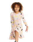 Puff Sweet Treats Long Sleeve Dress with Twirl Skirt GIRLS chaserbrand