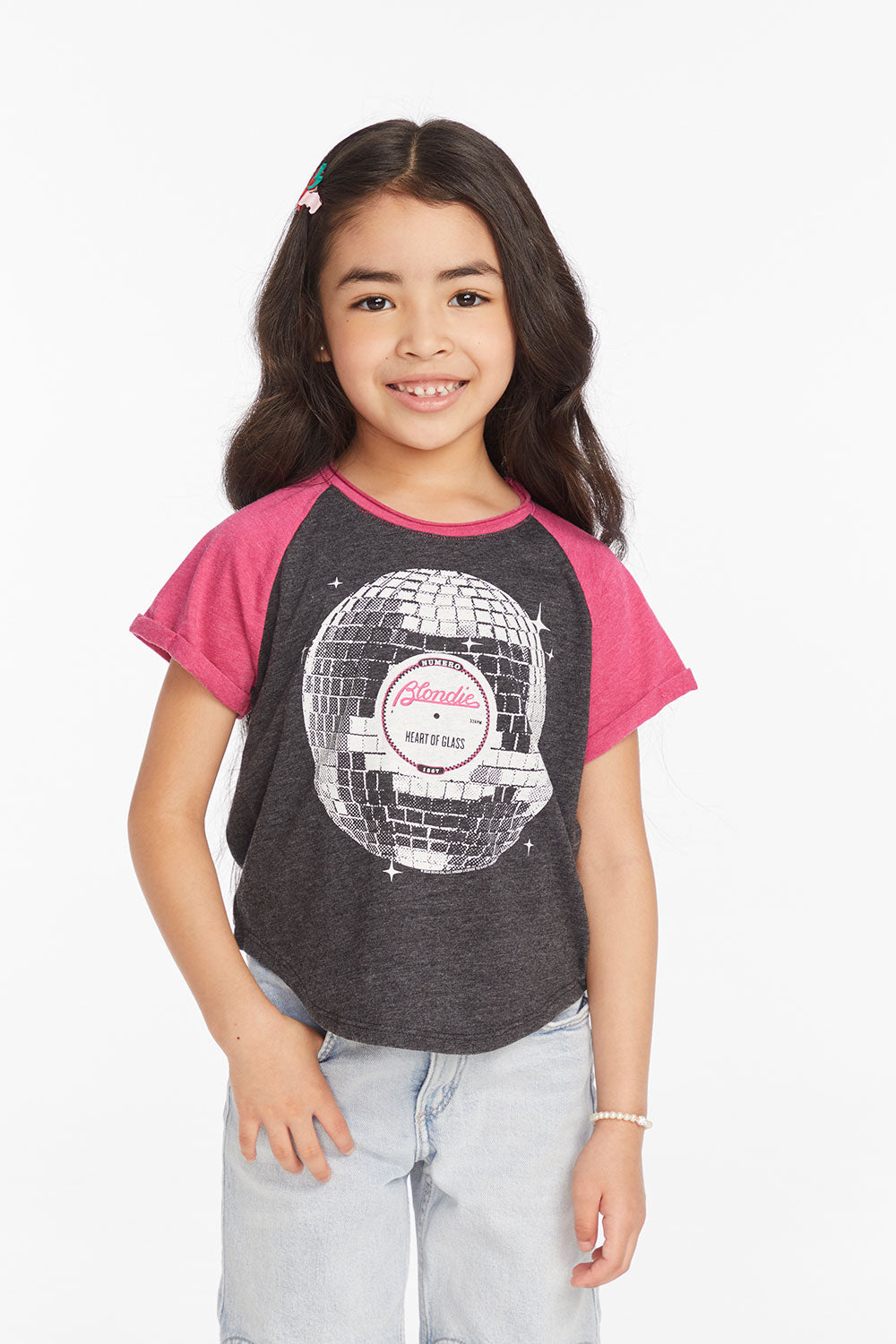 Blondie Heart Of Glass Girls Tee Girls chaserbrand