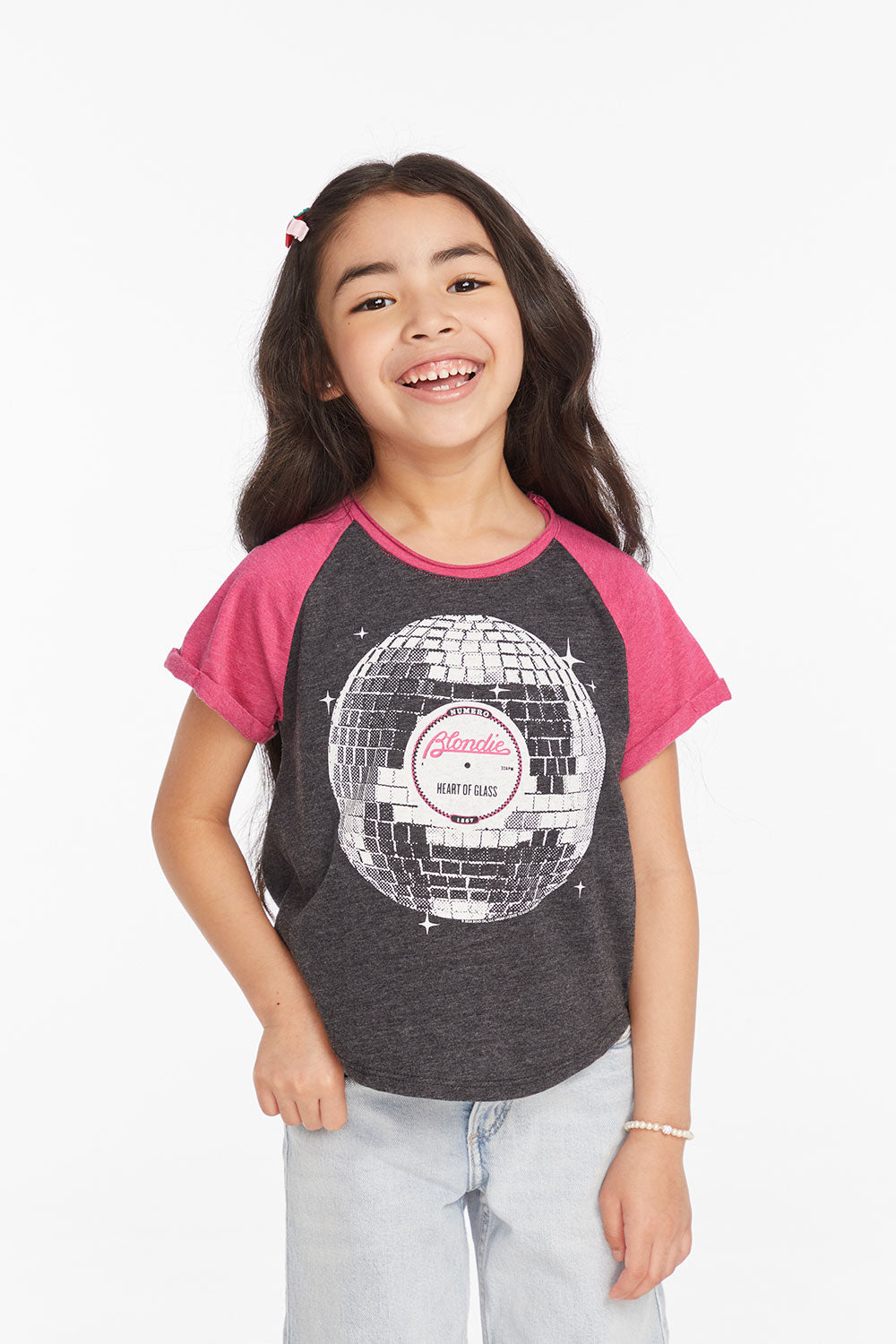 Blondie Heart Of Glass Girls Tee Girls chaserbrand