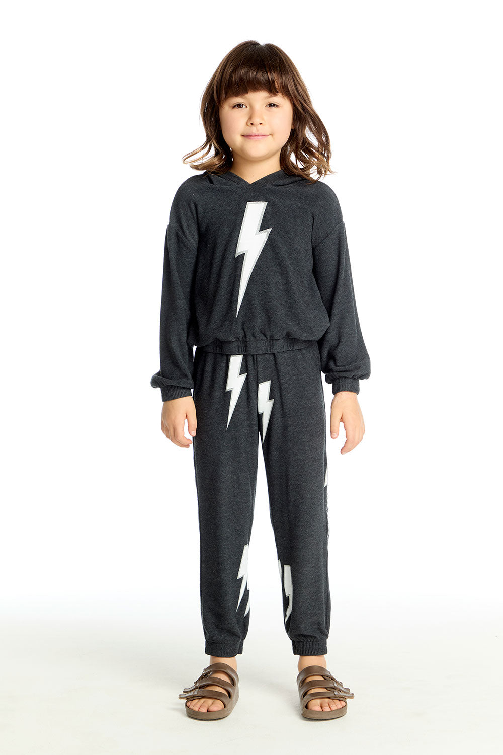 Glitter Bolt Hoodie