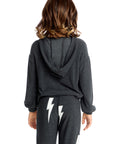 Glitter Bolt Hoodie Girls chaserbrand