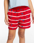 Heart Stripe Girls Shorts GIRLS chaserbrand