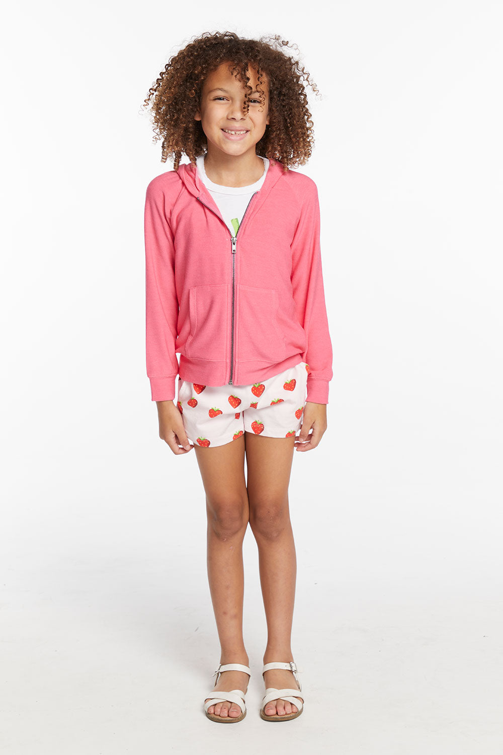 Alana Orchid Girls Zip Up Hoodie GIRLS chaserbrand