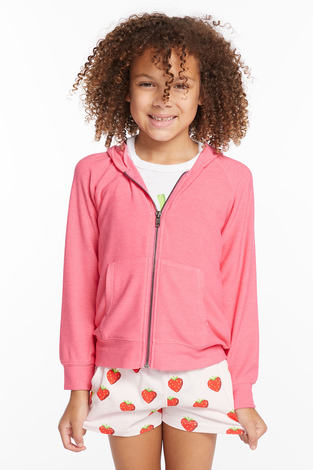 Alana Orchid Girls Zip Up Hoodie GIRLS chaserbrand