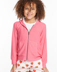 Alana Orchid Girls Zip Up Hoodie GIRLS chaserbrand