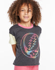 Grateful Dead Steal Your Face Rainbow Girls Tee GIRLS chaserbrand