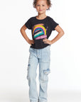 Ride The Rainbow Girls Tee Girls chaserbrand