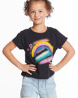 Ride The Rainbow Girls Tee Girls chaserbrand