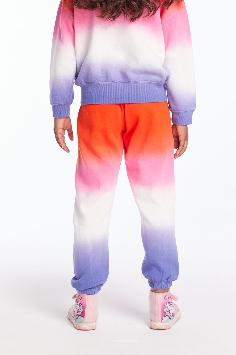 Slim Slouchy Candy Sunset Girls Sweatpants Girls chaserbrand