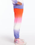 Slim Slouchy Candy Sunset Girls Sweatpants Girls chaserbrand