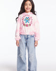 Grateful Dead Bears & Roses Girls Pullover Hoodie Girls chaserbrand