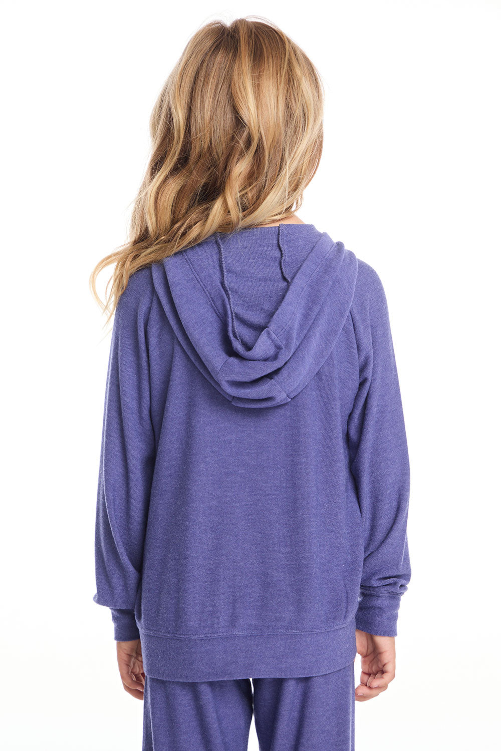 Frost Blue Girls Zip Up Hoodie GIRLS chaserbrand