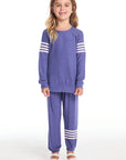 Basic Frost Blue Girls Pullover GIRLS chaserbrand
