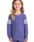 Basic Frost Blue Girls Pullover GIRLS chaserbrand