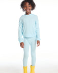Lounge Baby Blue Jay Girls Legging GIRLS chaserbrand