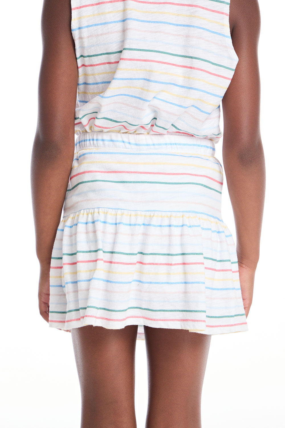 Peplum Happy Stripe Girls Skort GIRLS chaserbrand