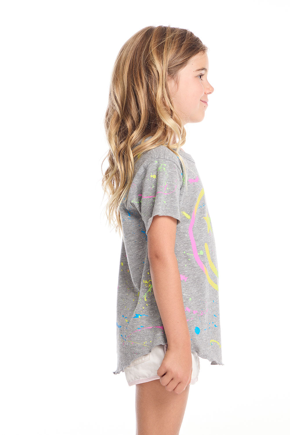 Happy Smiley Face Girls Tee GIRLS chaserbrand