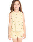 Honey Bee Shirttail Muscle Tee Girls chaserbrand