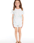 Aloe Tie Dye Grotto Shorts Girls chaserbrand