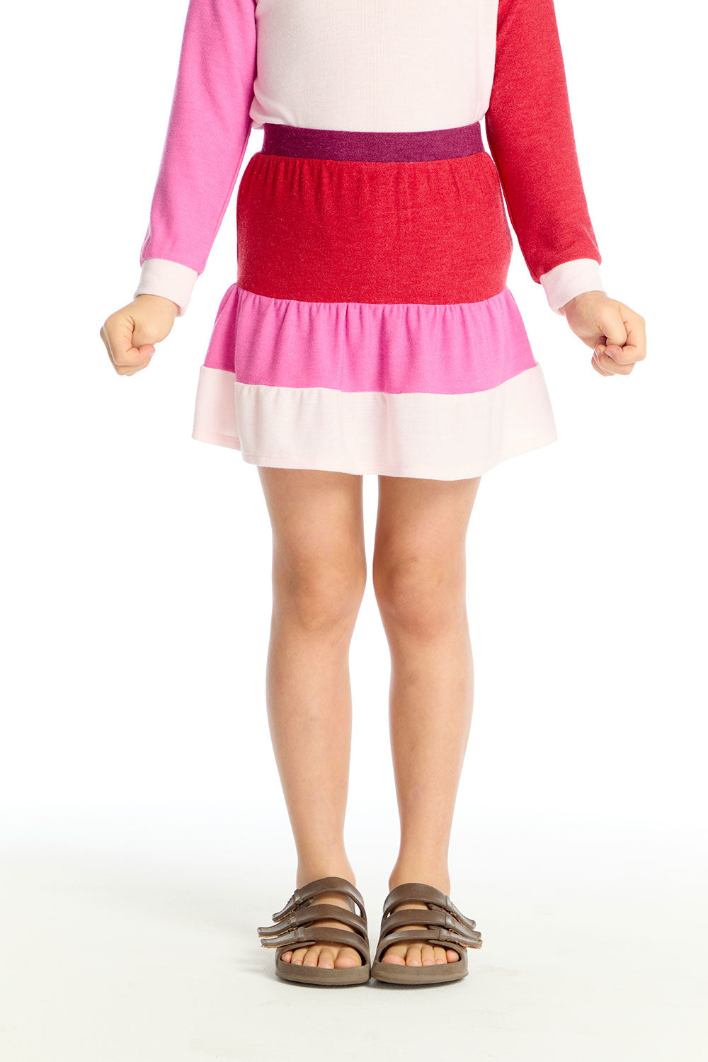 Peplumm Pinky Skort Girls chaserbrand
