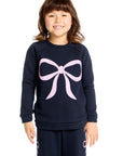 Basic Stormy Bows Pullover Girls chaserbrand