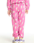 Shirred Easy Pink Lightning Sweatpant Girls chaserbrand