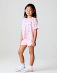 Girls Peace Happy Smile Shorts chaserbrand