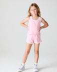 Girls Candy Pink Track Shorts chaserbrand
