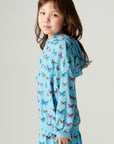 Girls Tiny Hearts Girls Pullover Hoodie chaserbrand