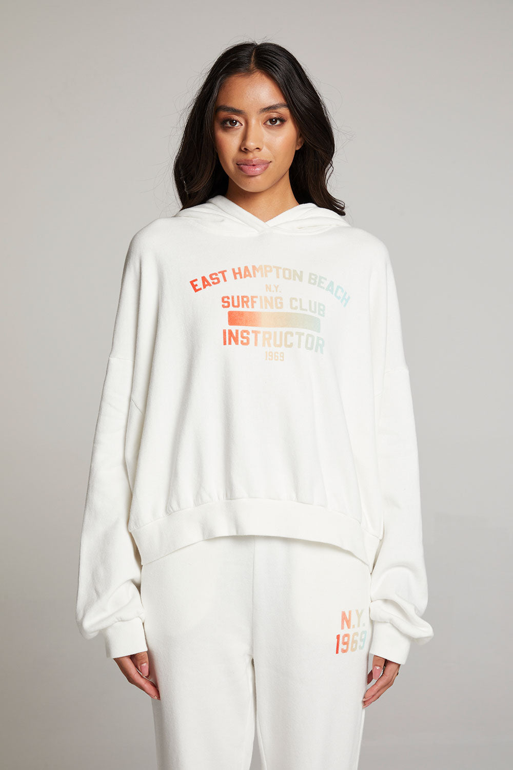 Hamptons Surf Club Pullover Hoodie WOMENS chaserbrand