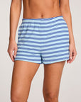 Harper Amalfi Blue Stripe Shorts WOMENS chaserbrand
