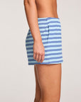 Harper Amalfi Blue Stripe Shorts WOMENS chaserbrand