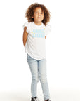 Little Sister Flutter Sleeve Tee GIRLS chaserbrand