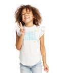Little Sister Flutter Sleeve Tee GIRLS chaserbrand