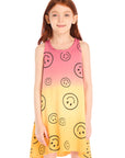 Allover Smileys Tank Dress Girls chaserbrand