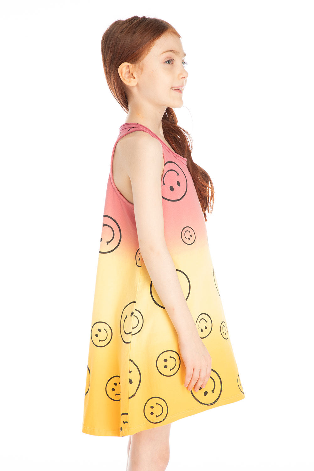 Allover Smileys Tank Dress Girls chaserbrand