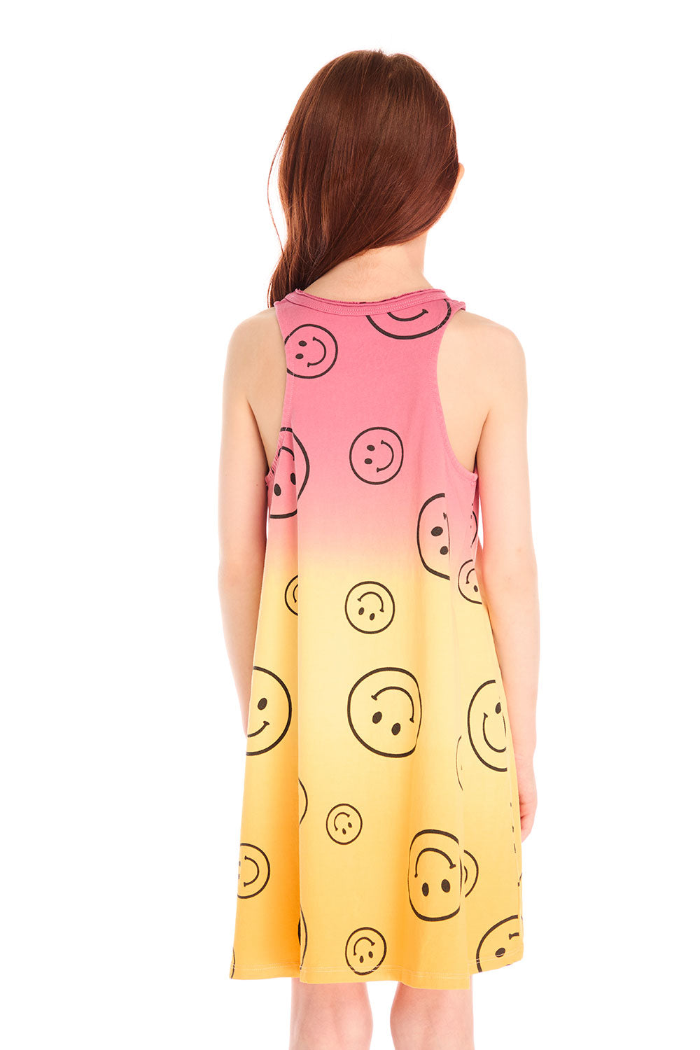 Allover Smileys Tank Dress Girls chaserbrand