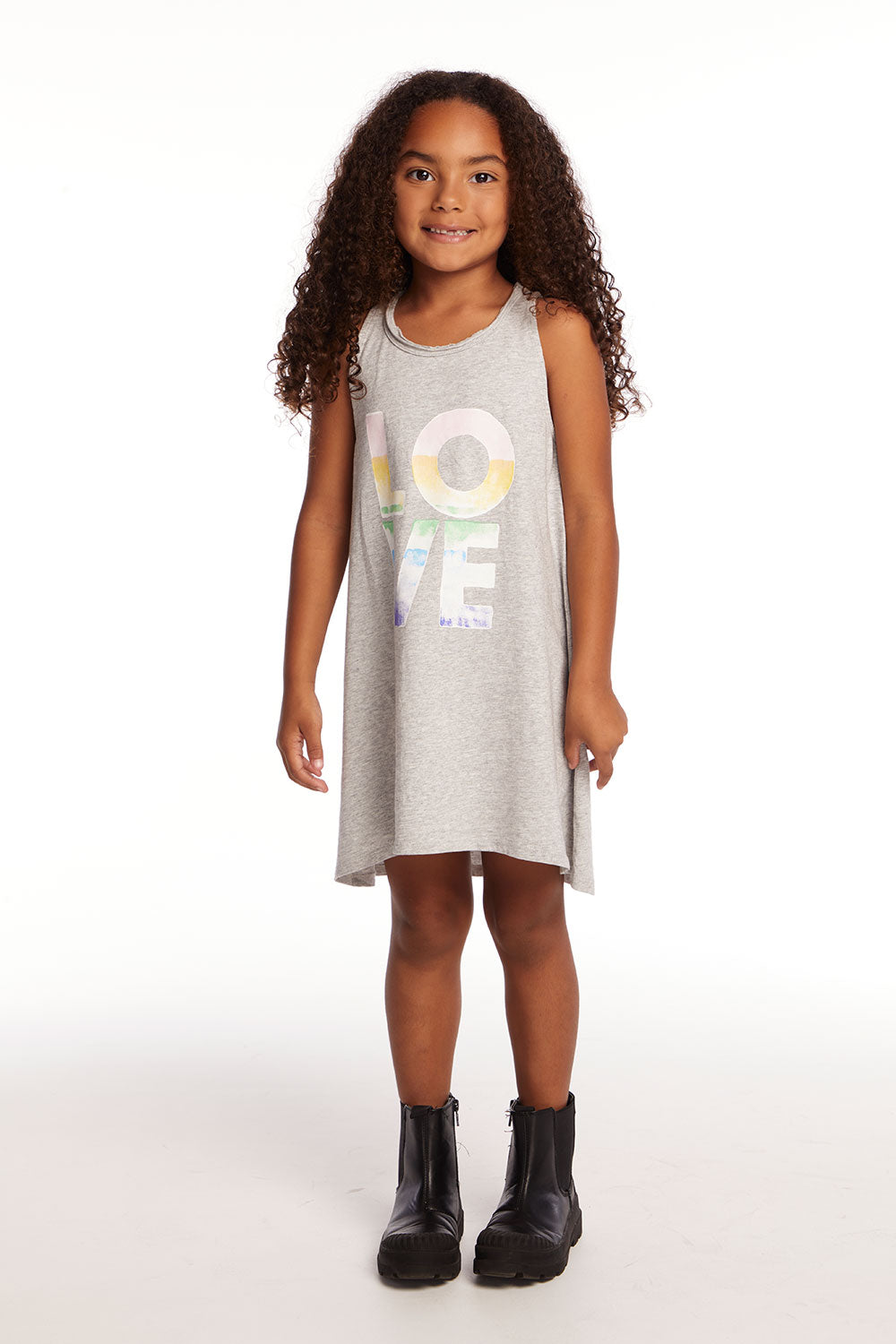 Ombre Love Girls Cotton Jersey Tank Dress GIRLS chaserbrand