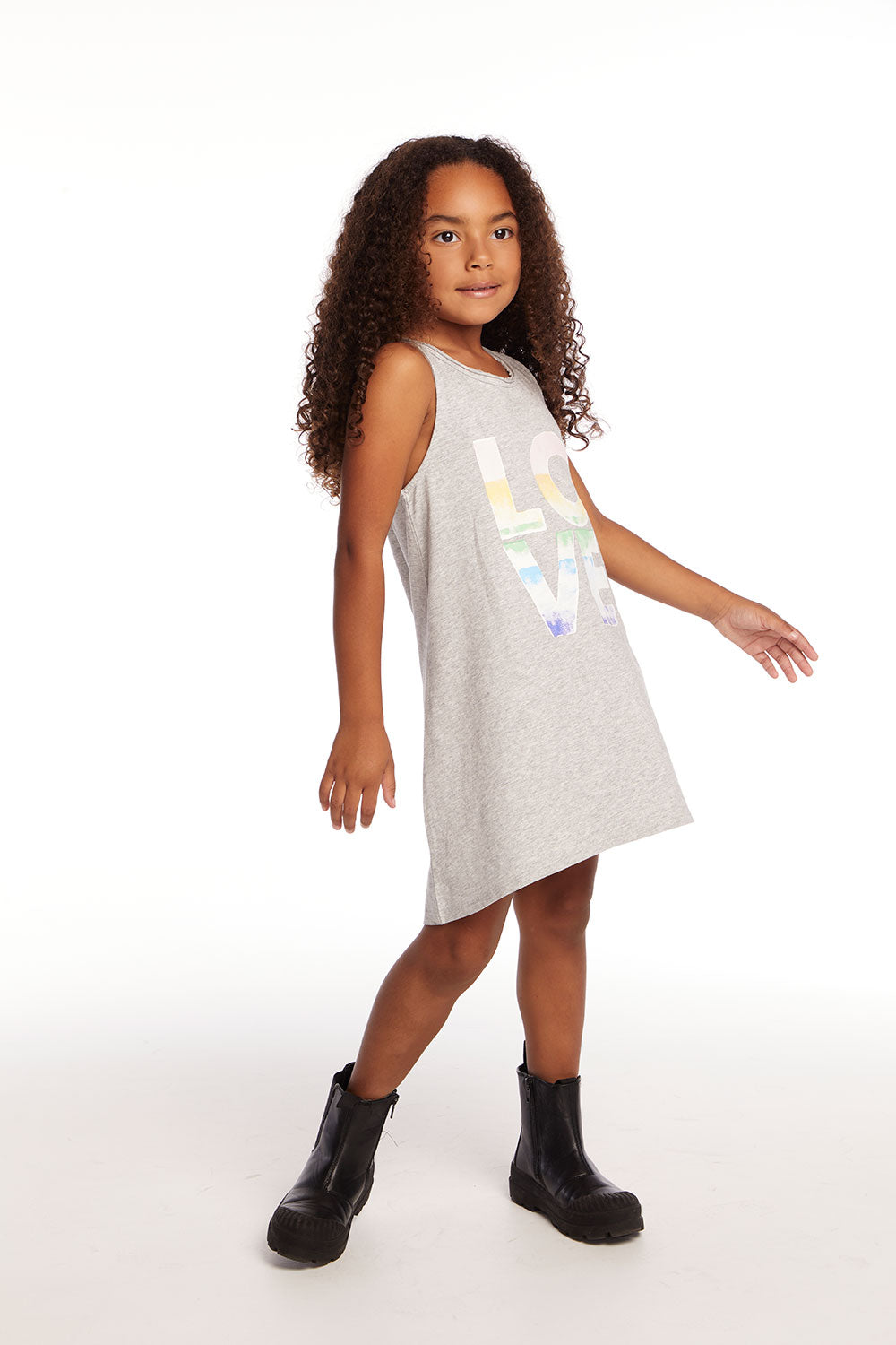 Ombre Love Girls Cotton Jersey Tank Dress GIRLS chaserbrand