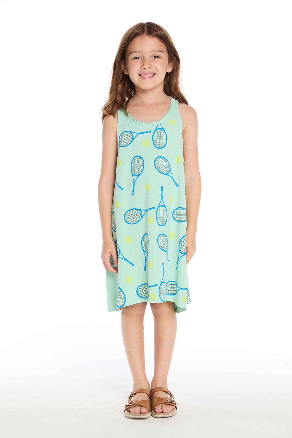 Allover Tennis Tank Dress Girls chaserbrand