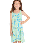 Allover Tennis Tank Dress Girls chaserbrand