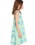 Allover Tennis Tank Dress Girls chaserbrand